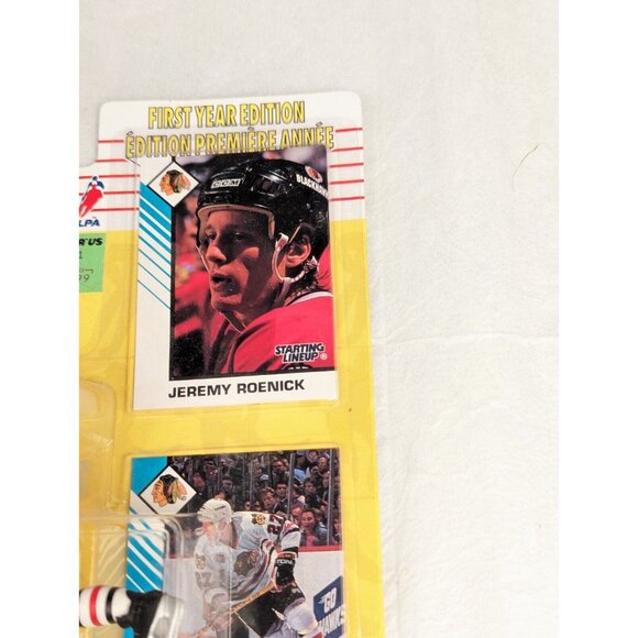 1993 NHL Starting Lineup JEREMY ROENICK Chicago Blackhawks Figure - Picture 3 of 10